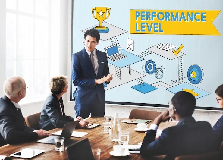 performance-level-improvement-efficiency-review-concept